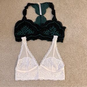 Free People Bralettes, size L - Lot of 2